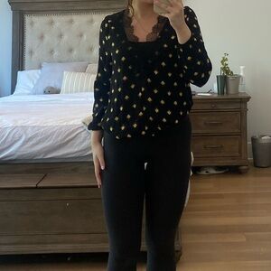 Express Black Blouse
